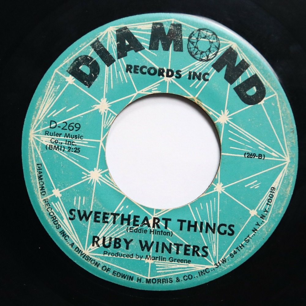 RUBY WINTERS - SWEETHEART THINGS / GUESS WHO -‎ SOUL 45